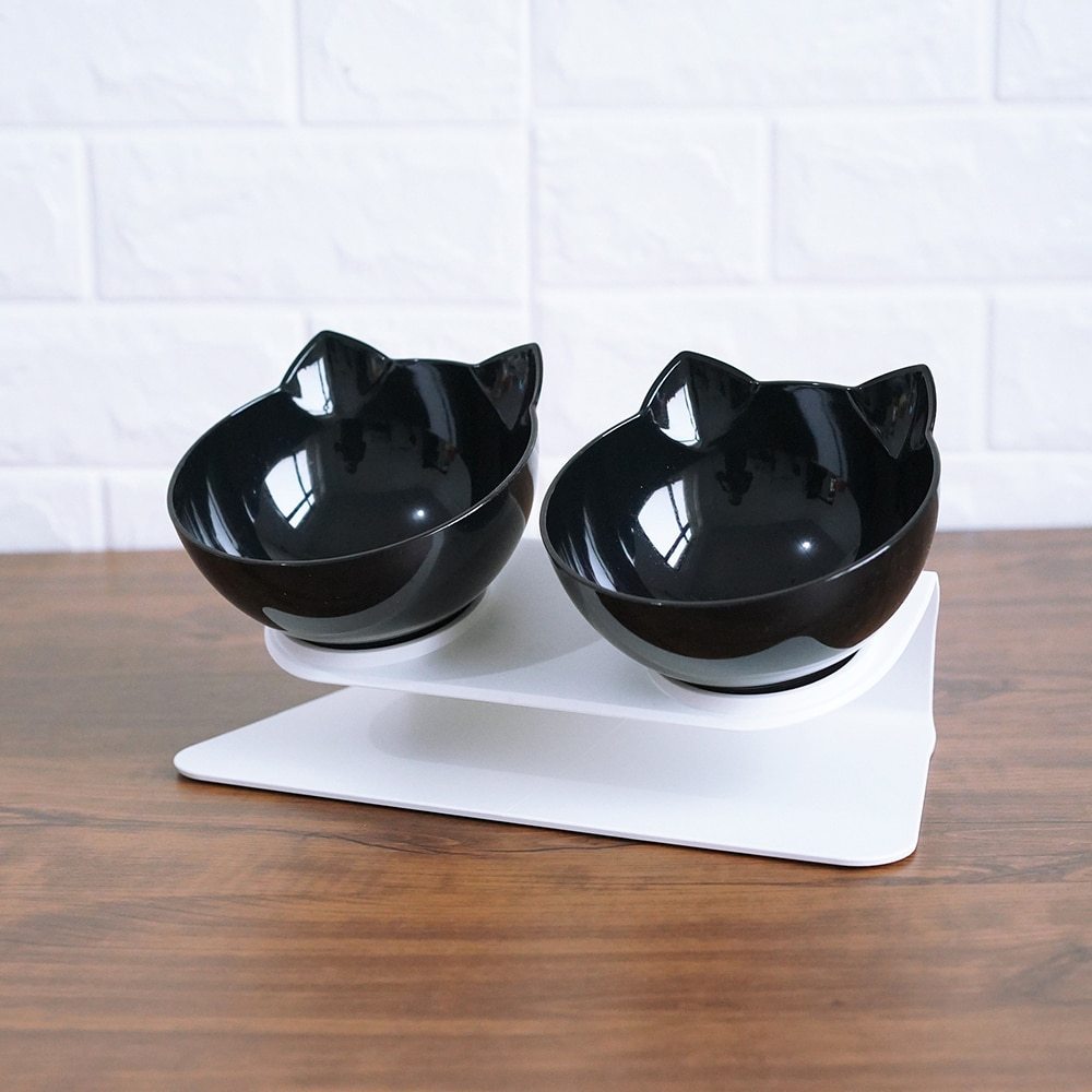 Orthopaedic Anti-Vomiting Cat Feeder